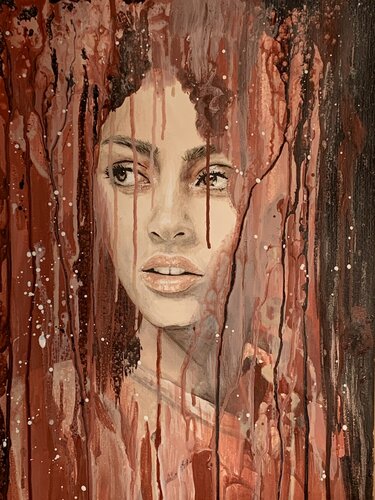 Face III by Berbel Beseke Art, Work on Paper for Sale on Singulart