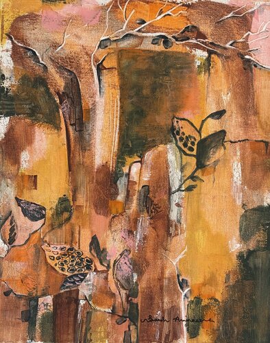 Silence chaud by Sareh AMINAEE, Painting for Sale on Singulart