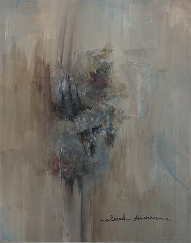 Quand le silence hurle by Sareh AMINAEE, Painting for Sale on Singulart