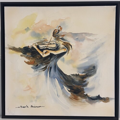 Violoniste by Sareh AMINAEE, Painting for Sale on Singulart