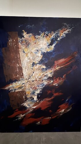 Out of the dark by Sareh AMINAEE, Painting for Sale on Singulart
