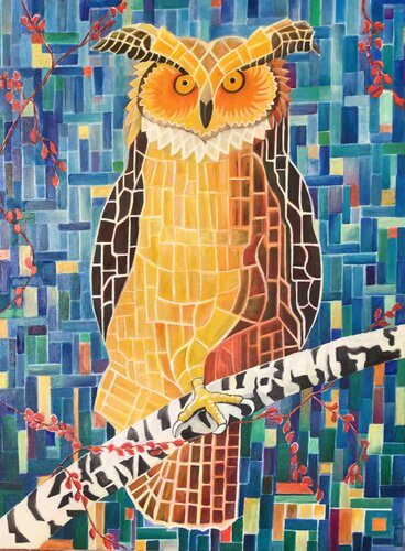 Toute la sagesse du monde sur un seul pied by Christophe de Callatay, Painting for Sale on Singulart