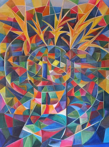The architect of chaos van Christophe de Callatay, Schilderij te koop op Singulart