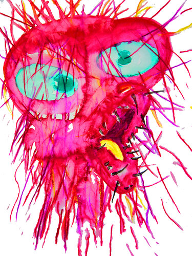 Am Tisch des Malers Liberté Egalité Fraternité 3 by Hanno Otten, デジタル for Sale on Singulart