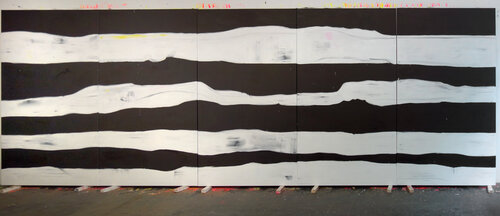 Schlacht  23 par Hanno Otten, Peinture en vente sur Singulart