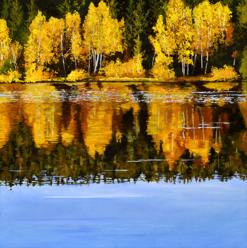 kleine Bilder vom Wasser 54 by Markus Krön, Painting for Sale on Singulart