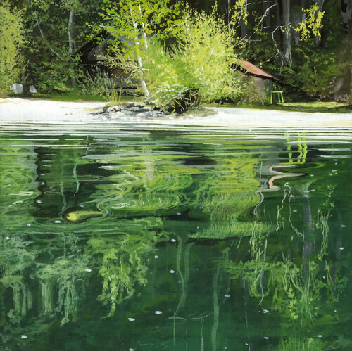 kleine Bilder vom Wasser (42) by Markus Krön, Painting for Sale on Singulart