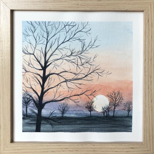 “Ultima luce” di Valentina Galletta, Opera su carta in vendita su Singulart