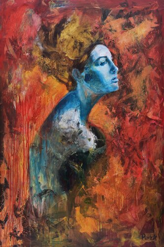 Spectrum III - Hope van Pawel Rzaniak, Schilderij te koop op Singulart