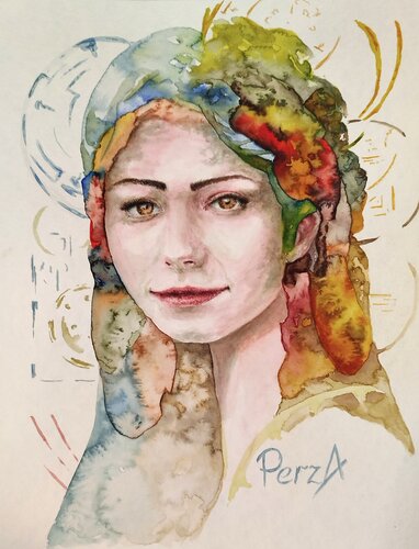 Spalvos van Pawel Rzaniak, Werk op papier te koop op Singulart