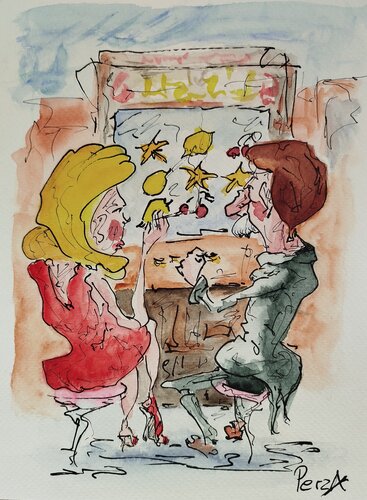 Satire 007 by Pawel Rzaniak, Work on Paper for Sale on Singulart