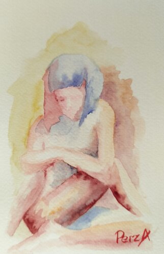 Figurative 004 de Pawel Rzaniak, Obra en papel a la venta en Singulart