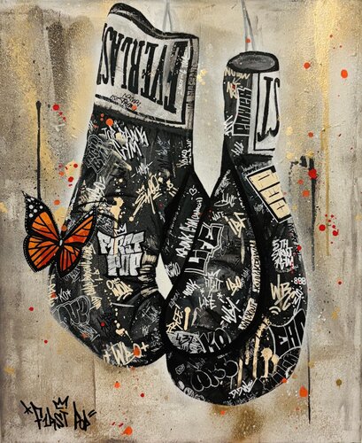 THE BUTTERFLY’S STING: EVERLAST LEGACY di F1RST POP, Pittura in vendita su Singulart