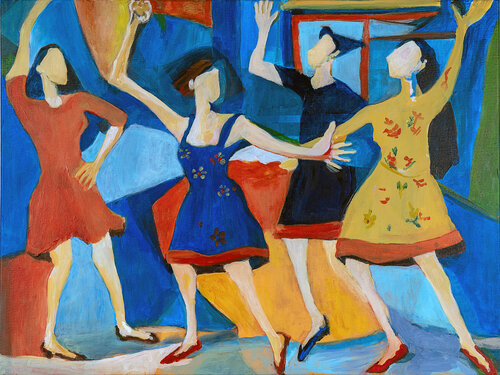 Where the Music Lifts Us van Filomena Carmo Pinto, Schilderij te koop op Singulart