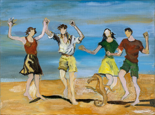 The Long Afternoon 60 / 80 cm van Filomena Carmo Pinto, Schilderij te koop op Singulart