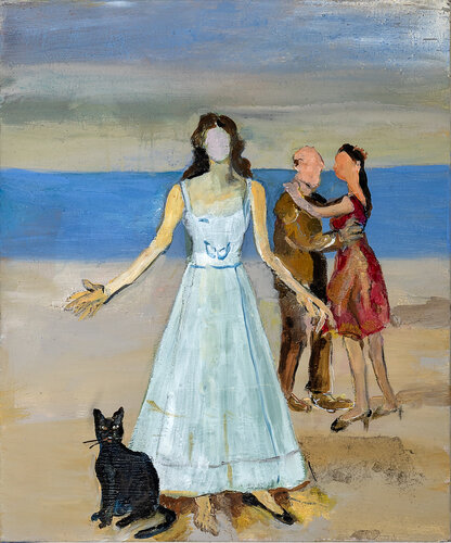 The One Who Watches the Dance van Filomena Carmo Pinto, Schilderij te koop op Singulart