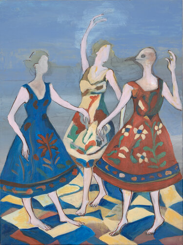 Where the Dance Begins von Filomena Carmo Pinto, Malerei kaufen auf Singulart