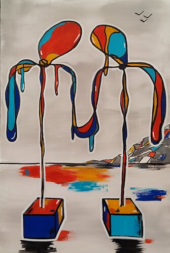 Anime – Insieme by vincenzo raimondo, Painting for Sale on Singulart