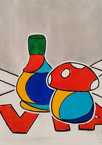 Monopoli by vincenzo raimondo, Painting for Sale on Singulart