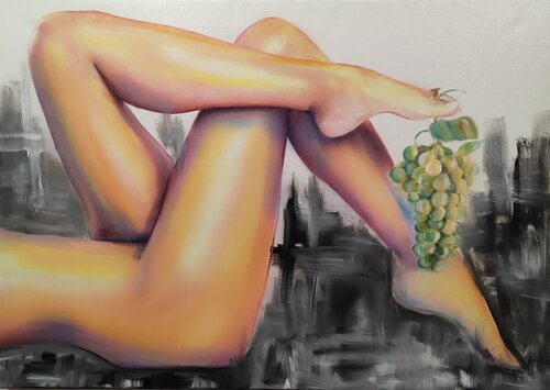 Uva by vincenzo raimondo, 회화 for Sale on Singulart