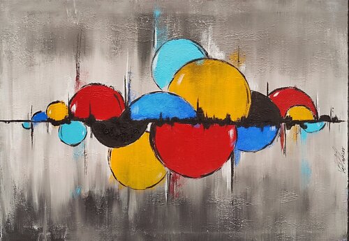 Abstract 12 by vincenzo raimondo, 회화 for Sale on Singulart