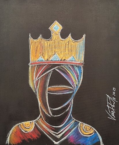 I Mori #2 - Lui e Lei van vincenzo raimondo, Schilderij te koop op Singulart