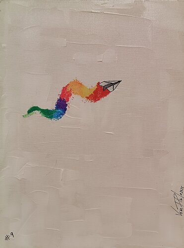 Fly #9 van vincenzo raimondo, Schilderij te koop op Singulart