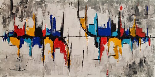 Abstract 13 van vincenzo raimondo, Schilderij te koop op Singulart