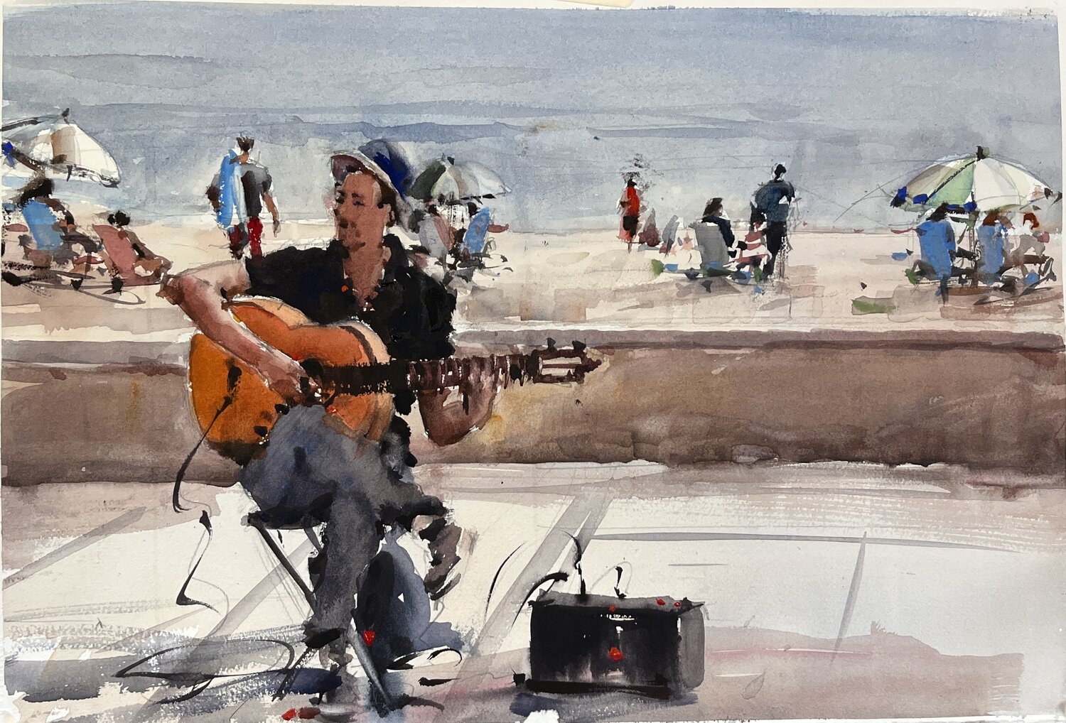 MÚSICO CALLEJERO Javier Zorrilla