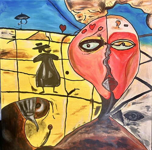 "Mefistofeles" by Arturas Smalenskas, Painting for Sale on Singulart
