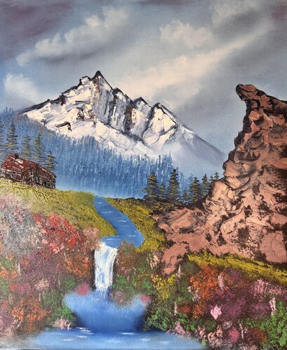 "Verano en las Cordilleras" van Arturas Smalenskas, Schilderij te koop op Singulart