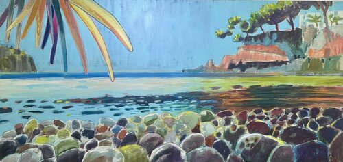 Caesar’s Bay by Adrian Elgie, Painting for Sale on Singulart