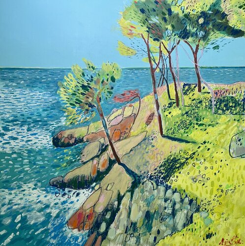 Punta Negra, Mallorca de Adrian Elgie, Pintura a la venta en Singulart
