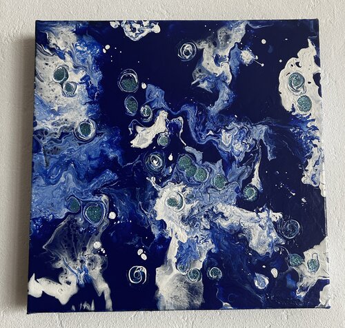 Schweben zwischen den Welten von Marlies Brinker, Malerei kaufen auf Singulart