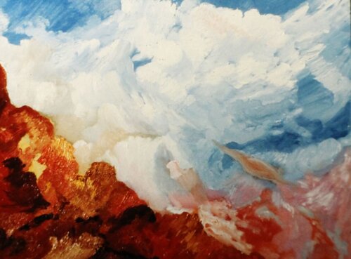 This Land is Safe and Secure de Harriet Zabusky-Zand, Pintura a la venta en Singulart