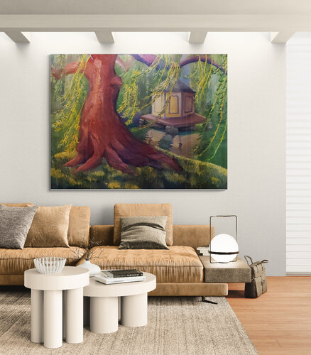 Summer's Day, Boston Public Garden von Harriet Zabusky-Zand, Malerei kaufen auf Singulart