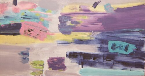 From the Wind - Spring, Approaching Storm by Harriet Zabusky-Zand, Painting for Sale on Singulart