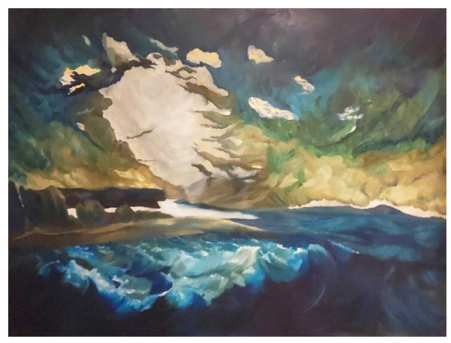 Night, Approaching Storm Harriet Zabusky-Zand