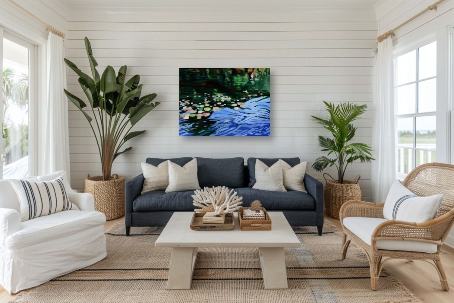 Water Lilies Harriet Zabusky-Zand