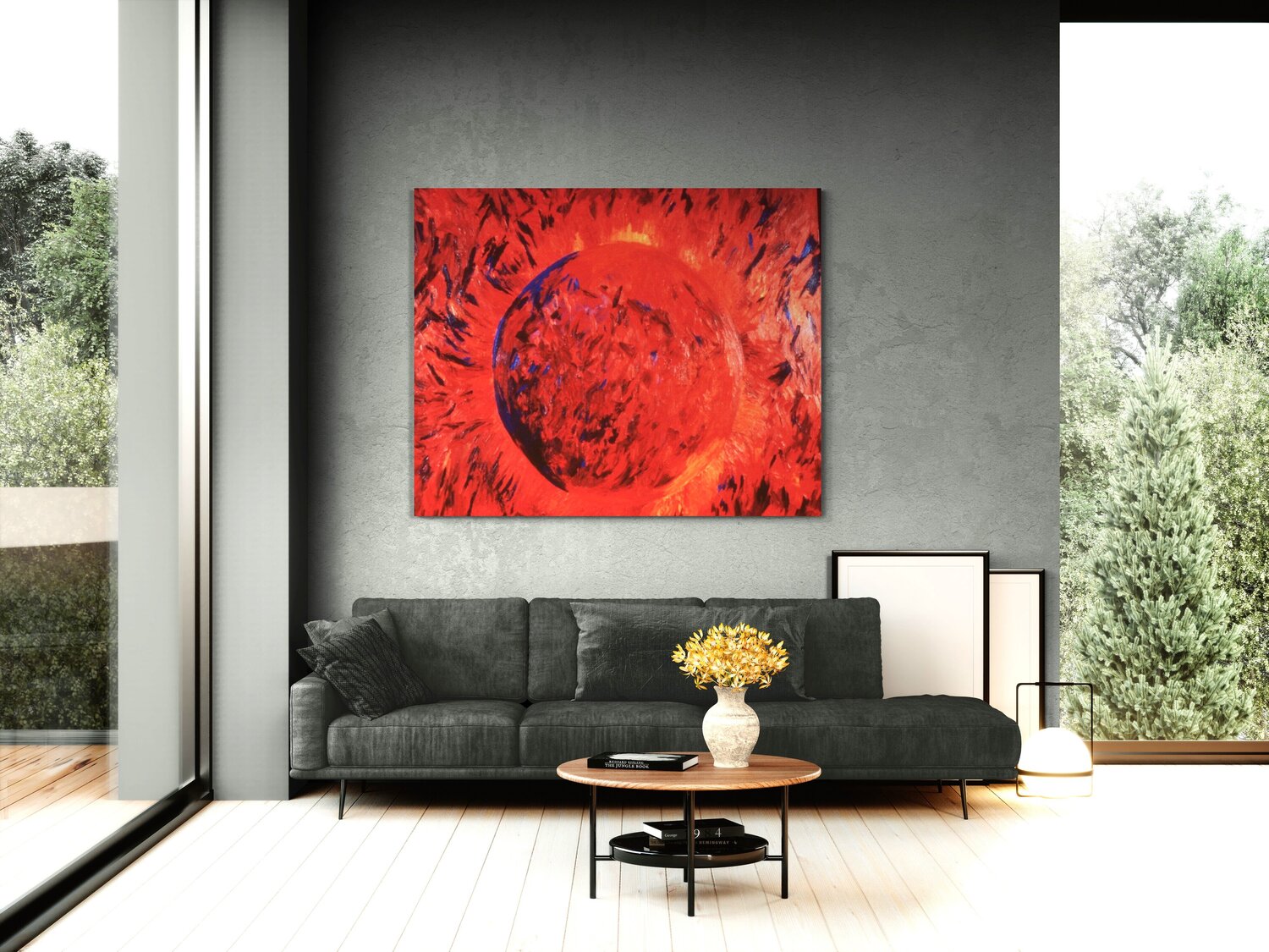 Angry Sun Harriet Zabusky-Zand