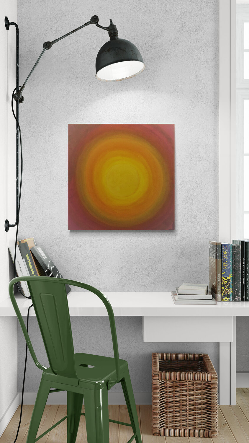 The Light of Distant Stars #2 Harriet Zabusky-Zand Originalgemälde zu verkaufen