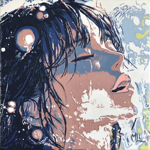Happy 6 van Michel Lheureux, Schilderij te koop op Singulart
