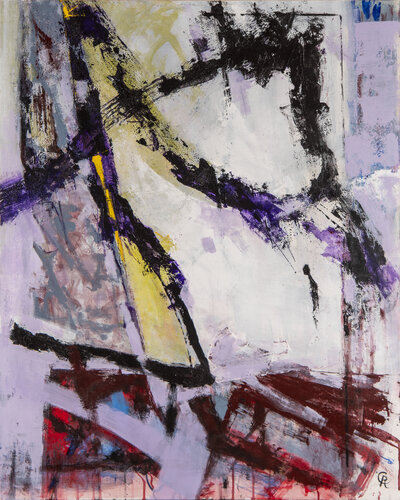 I campi, il cielo de Roberto Caravaggi, Pintura a la venta en Singulart