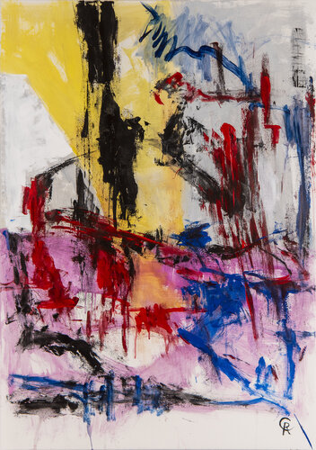 fine del gioco de Roberto Caravaggi, Pintura a la venta en Singulart