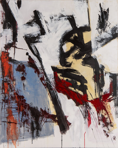 Scivolare via de Roberto Caravaggi, Pintura a la venta en Singulart