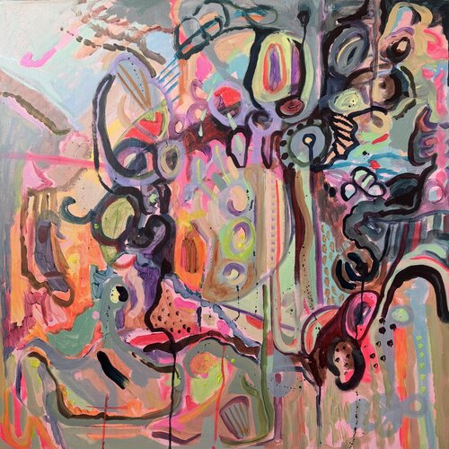 Trust me I’m an artist von Hanna Bell, Malerei kaufen auf Singulart