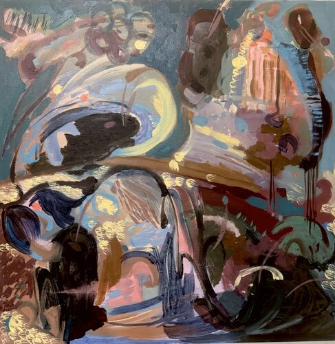 Intrigue by Hanna Bell, 회화 for Sale on Singulart