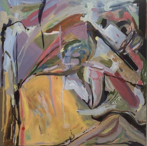 Intrigue 2 by Hanna Bell, 회화 for Sale on Singulart