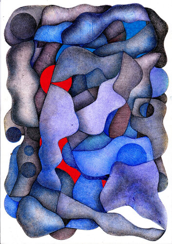 SansDecRed par BENDADA, Dessin en vente sur Singulart