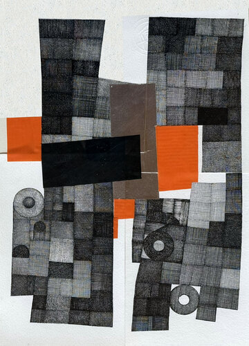 Rolling Orange par BENDADA, Œuvre sur papier en vente sur Singulart